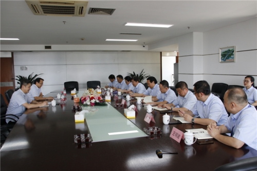【领导关怀】市城投集团党委副书记郭东晓一行赴杭州建工集团走访调研